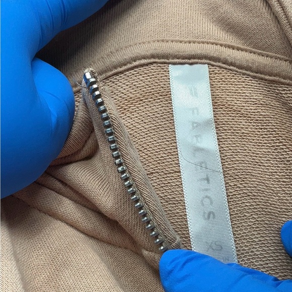 Fabletics Tan Zip Pullover XS - Picture 6 of 7